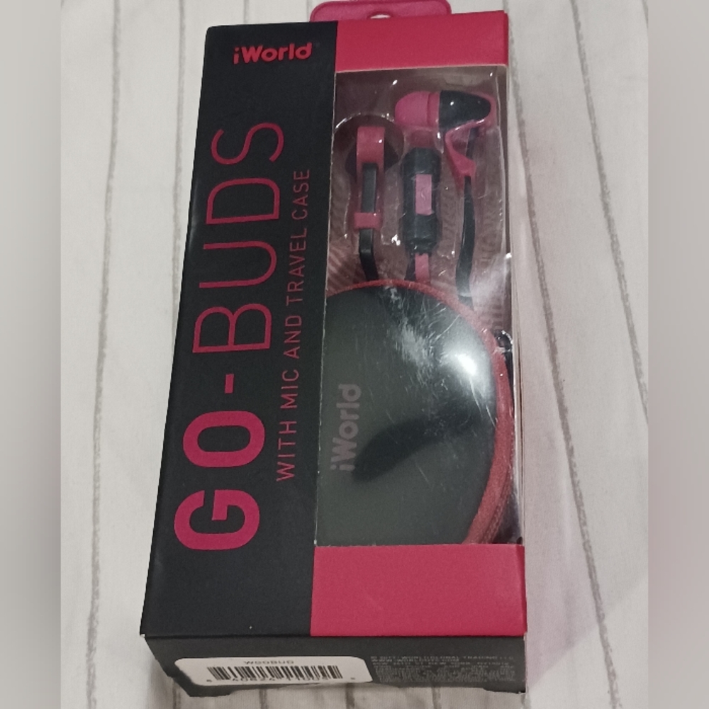 NWT! I iWorld GO-BUDS Headphones